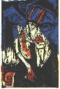 Ernst Ludwig Kirchner Fights oil painting artist
